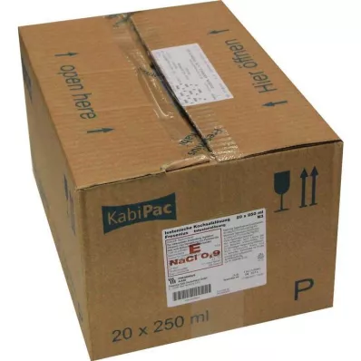 KOCHSALZLÖSUNG 0,9% plastenka Fresenius, 20X250 ml