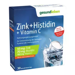GESUND LEBEN Cink+Histidin+Vit.C šumeče tablete, 3X10 kosov