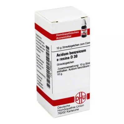 ACIDUM BENZOICUM E Resina D 30 kroglic, 10 g