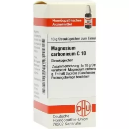 MAGNESIUM CARBONICUM C 10 kroglic, 10 g