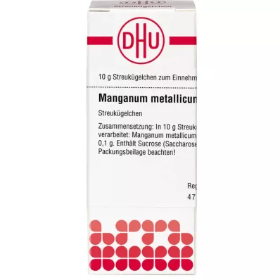 MANGANUM METALLICUM D 10 kroglic, 10 g