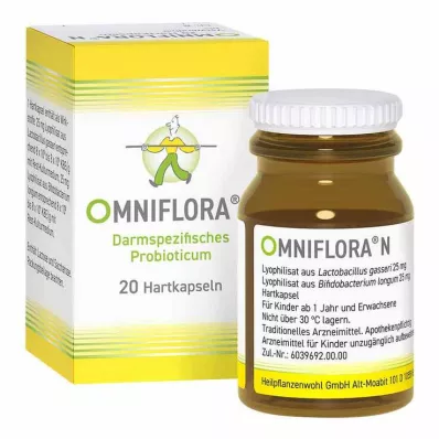OMNIFLORA N Trde kapsule, 20 kosov OMNIFLORA N Trde kapsule, 20 kosov