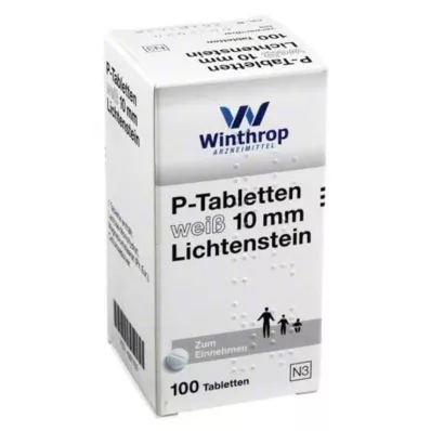 P tablete bele 10 mm, 100 kom P tablete bele 10 mm, 100 kom