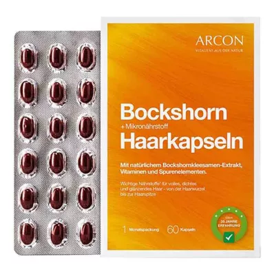 BOCKSHORN+Mikronutrientne kapsule za lase Tisane plus, 60 kosov