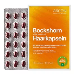 BOCKSHORN+Mikronutrientne kapsule za lase Tisane plus, 180 kosov