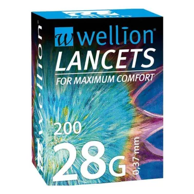WELLION Lancete 28 G, 200 kosov WELLION Lancete 28 G, 200 kosov