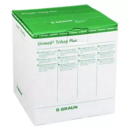URIMED Tribag Plus vrečka za urin 500ml 80cm, 10 kosov