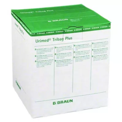 URIMED Tribag Plus vrečka za urin 500ml 80cm, 10 kosov