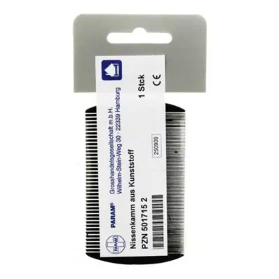 Nissen glavnik plastični Param, 1 kos Nissen glavnik plastični Param, 1 kos