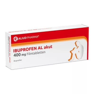 IBUPROFEN AL akutne 400 mg filmsko obložene tablete, 10 kosov