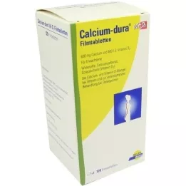 CALCIUM DURA Vit D3 filmsko obložene tablete, 120 kosov