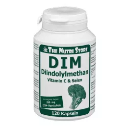 DIM Diindolilmetan 250 mg vegetarijanske kapsule, 120 kosov