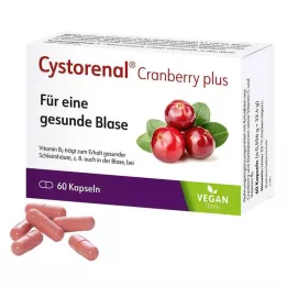 CYSTORENAL Brusnica plus kapsule, 60 kapsul