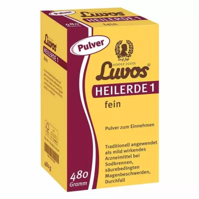 LUVOS Zdravilna glina 1 drobna, 480 g