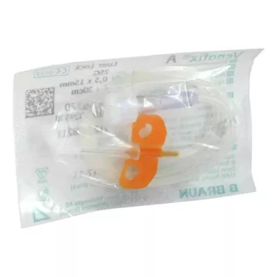 VENOFIX A Venipunkcija Best.25 G 0,5 mm oranžna, 1 kos VENOFIX A Venipunkcija Best.25 G 0,5 mm oranžna, 1 kos