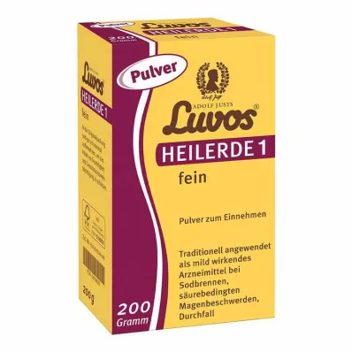 LUVOS Zdravilna glina 1 drobna, 200 g