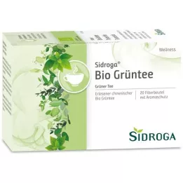 SIDROGA Wellness filter vrečke za zeleni čaj, 20X1,7 g