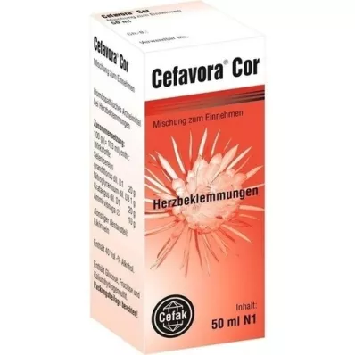 CEFAVORA Kapljice Cor, 50 ml