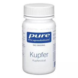 PURE ENCAPSULATIONS Kapsule bakrovega citrata, 60 kapsul