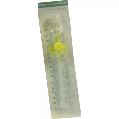 VASOFIX Varnostna kanila 24 G 0,7x19 mm PUR rumena, 1 kos VASOFIX Varnostna kanila 24 G 0,7x19 mm PUR rumena, 1 kos