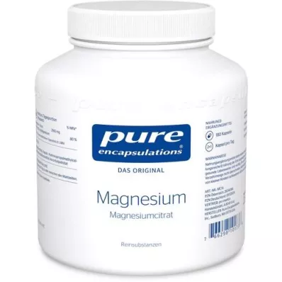 PURE ENCAPSULATIONS Magnezij magnezijev citrat kapsule, 180 kapsul