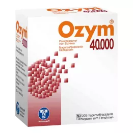 OZYM 40.000 trdih kapsul z enterično prevleko, 200 kosov