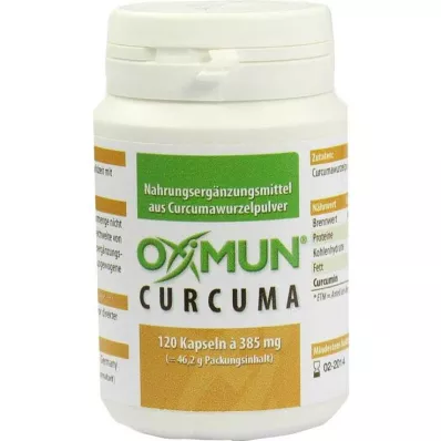 OXIMUN Curcuma kapsule, 120 kapsul OXIMUN Curcuma kapsule, 120 kapsul