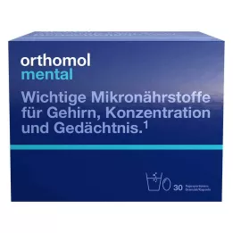 ORTHOMOL mentalne granule/kapsule 30 dni skupaj, 30 kosov