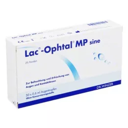 LAC OPHTAL MP sine kapljice za oči, 30X0,6 ml