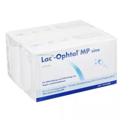 LAC OPHTAL MP sine kapljice za oči, 120X0,6 ml