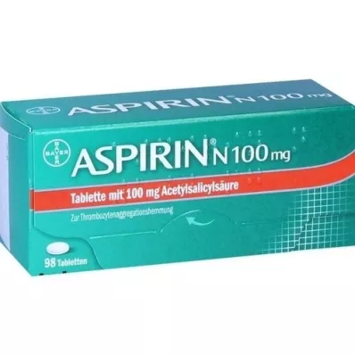 ASPIRIN N 100 mg tablete, 98 kosov