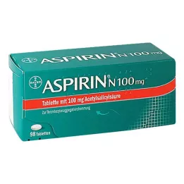 ASPIRIN N 100 mg tablete, 98 kosov