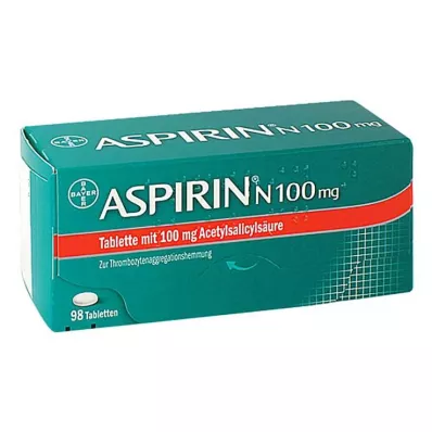 ASPIRIN N 100 mg tablete, 98 kosov