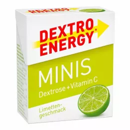 DEXTRO ENERGY mini limetine ploščice, 50 g