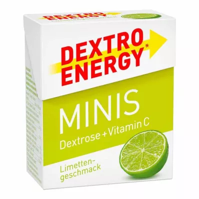 DEXTRO ENERGY mini limetine ploščice, 50 g DEXTRO ENERGY mini limetine ploščice, 50 g