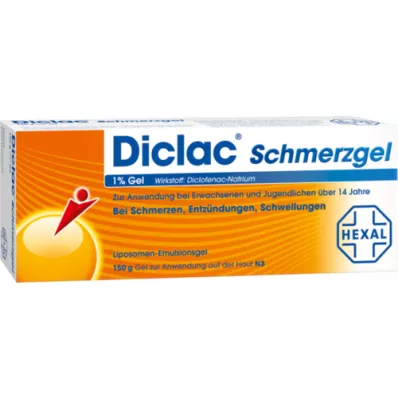DICLAC Gel proti bolečinam 1%, 150 g