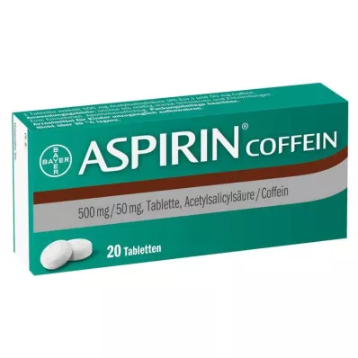 ASPIRIN Kofeinske tablete, 20 kosov