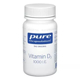 PURE ENCAPSULATIONS Vitamin D3 1000 I.U. Kapsule, 60 kapsul