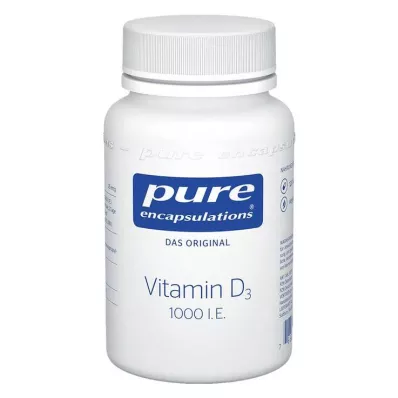PURE ENCAPSULATIONS Vitamin D3 1000 I.U. Kapsule, 120 kapsul