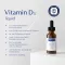 PURE ENCAPSULATIONS Tekoči vitamin D3, 22,5 ml