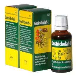 GASTRICHOLAN-L Peroralna tekočina, 2X50 ml