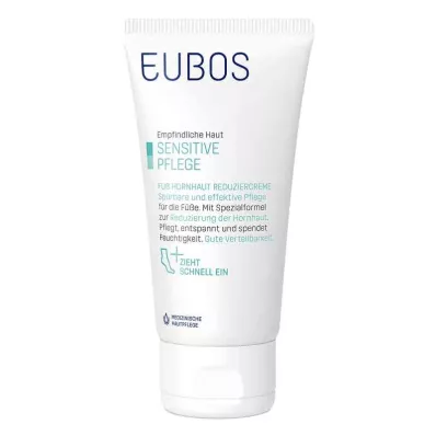 EUBOS SENSITIVE Krema za zmanjšanje mozoljev na stopalih, 75 ml