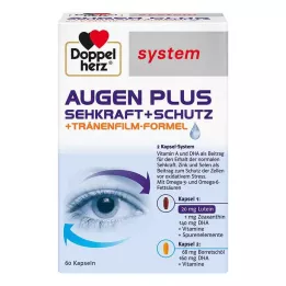 DOPPELHERZ Kapsule Eyes plus vision+protection system, 60 kosov