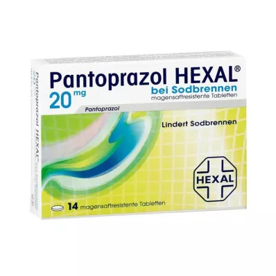 Pantoprazol Hexal b.Zgaga gastrorezistentne tablete, 14 kos Pantoprazol Hexal b.Zgaga gastrorezistentne tablete, 14 kos