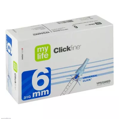MYLIFE Igle za pisala Clickfine 6 mm 31 G, 100 kosov