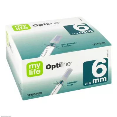 MYLIFE Optifine igle za pisala 6 mm, 100 kosov