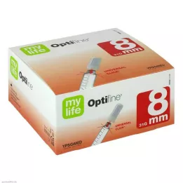 MYLIFE Optifine igle za pisala 8 mm, 100 kosov