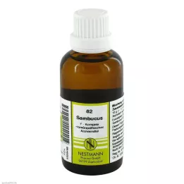 SAMBUCUS F Kompleks št. 82 Raztopina, 50 ml