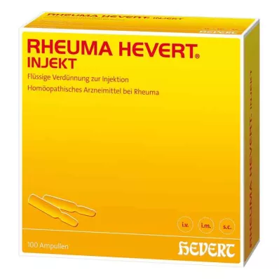 RHEUMA HEVERT ampule za injiciranje, 100X2 ml