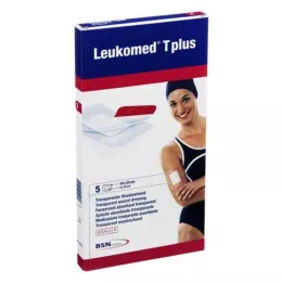 LEUKOMED transp.plus sterilni obliži 10x20 cm, 5 kosov